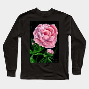 Pink peony Long Sleeve T-Shirt